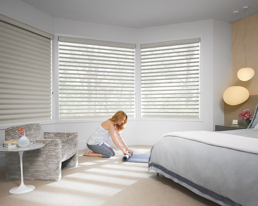 simple automation of shades in bedroom to wake up in the morning Naples FL