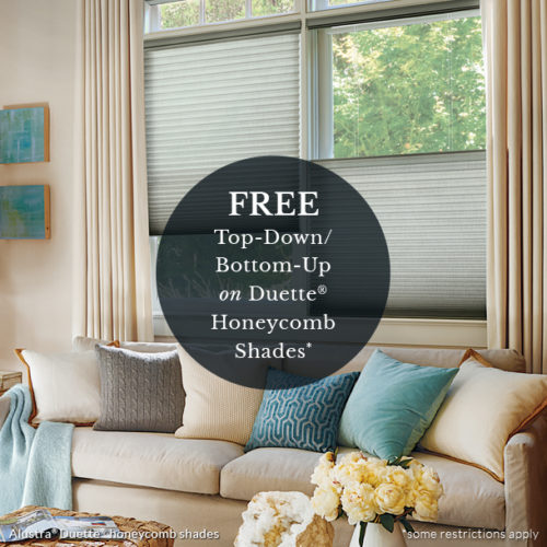 Window Treatments on Sale! Specials At Home Blinds & Decor