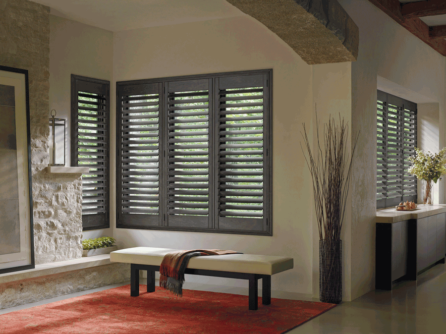 insulating window treatments Hunter Douglas plantation shutters Fort Myers FL