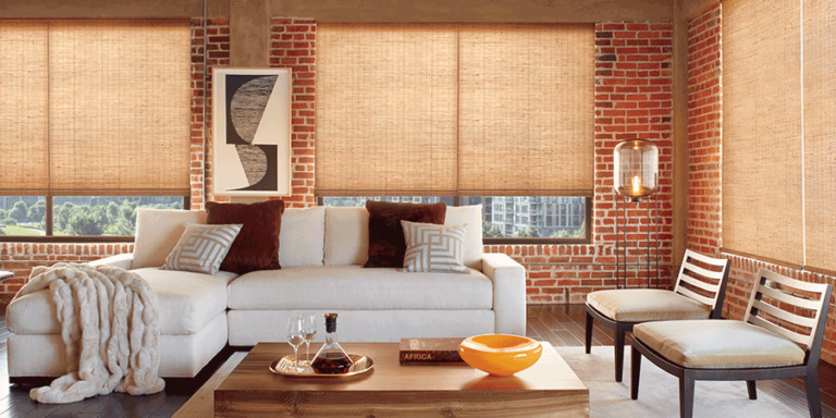 naturally modern woven wood blinds Hunter Douglas Fort Myers FL