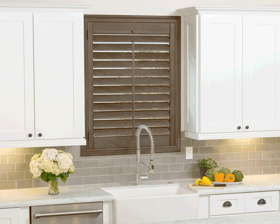 plantation shutters ideal farmhouse window treatments Roseville CA