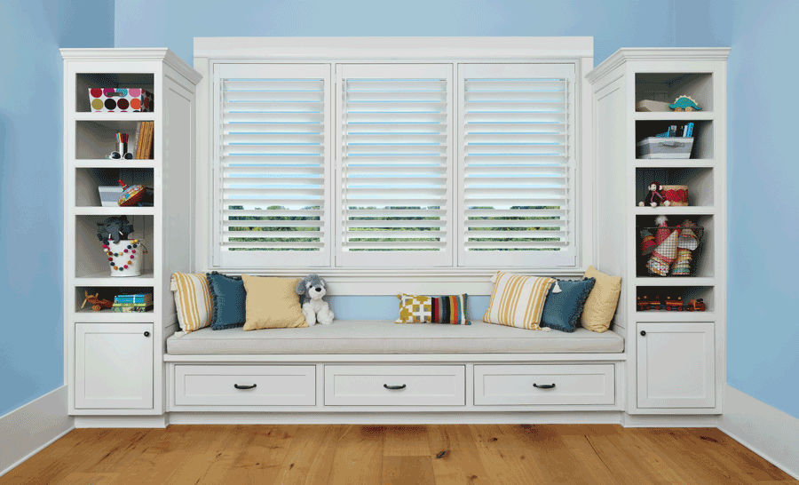 plantation shutters for child safe window treatments Fort Myers FL