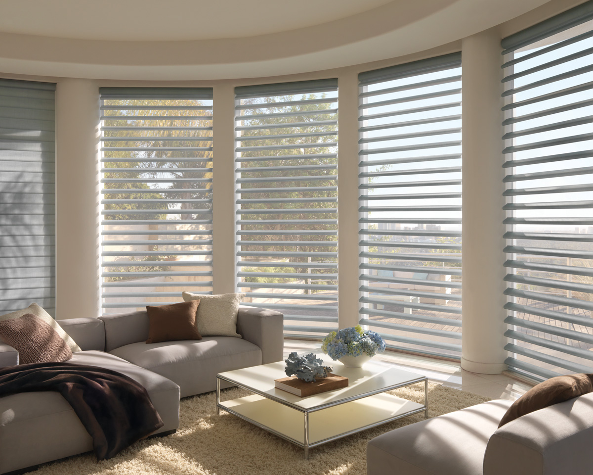 Hunter Douglas Pirouette shades bring comfort and solutions to large windows Naples 34119