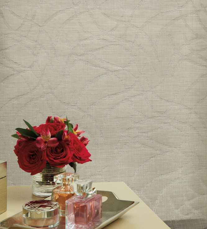 custom roller shades with textured fabric detail Naples 34119