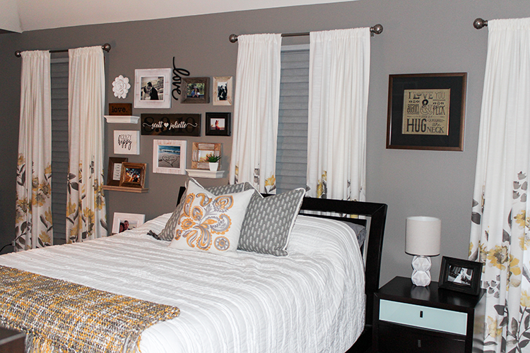 After master bedroom makeover whole room setting