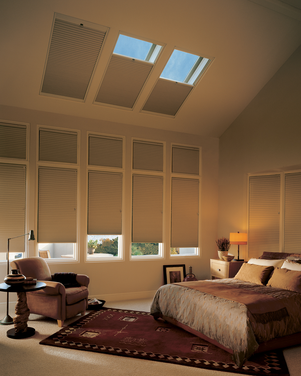 energy efficient honeycomb shades keep bedroom comfortable Naples 34119