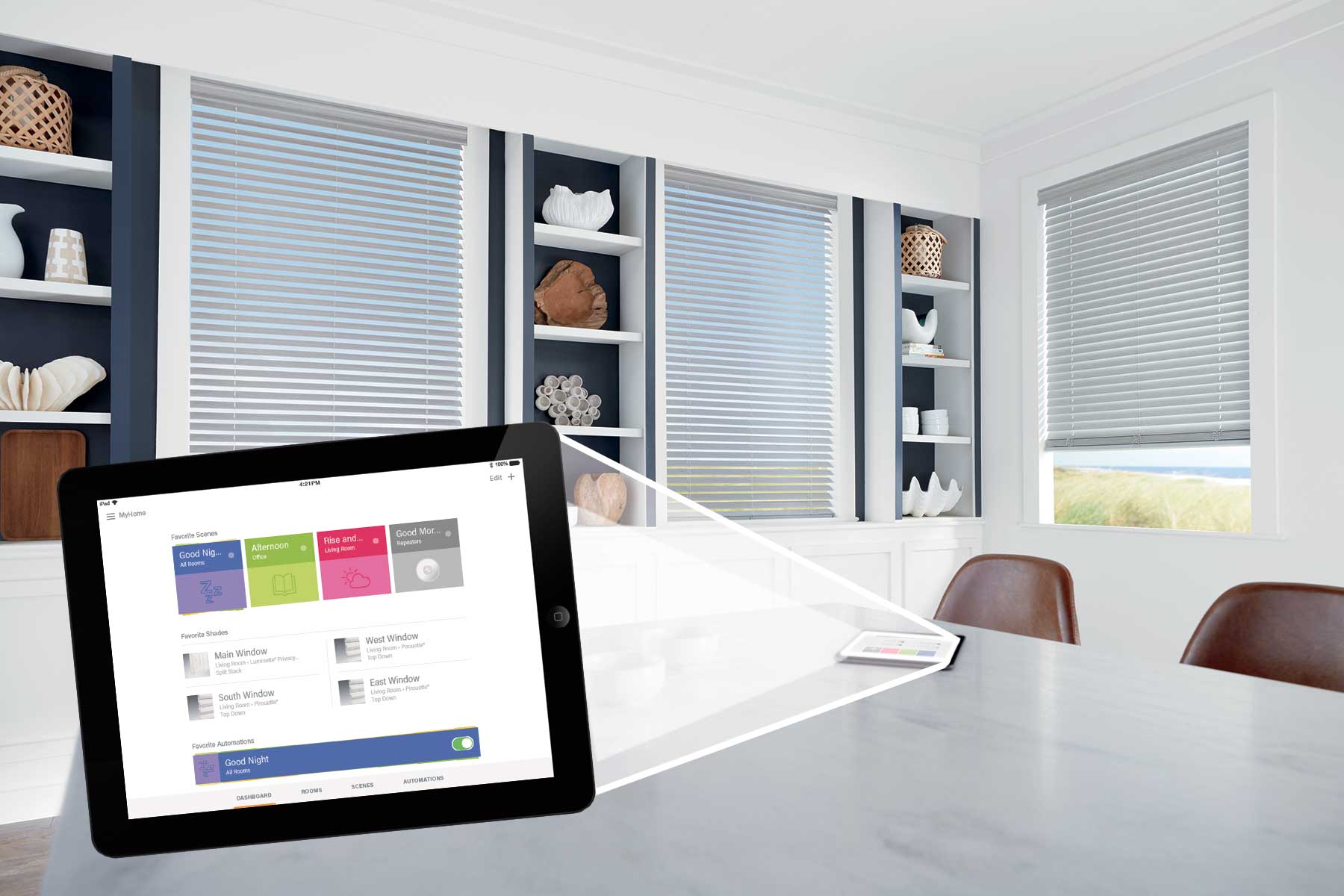 ipad to control smart blinds Fort Myers FL