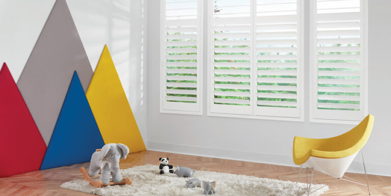 childrens room modern design plantation shutters how to childproof