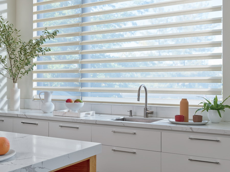 kitchen shades to increase light but decrease glare in Fort Myers FL