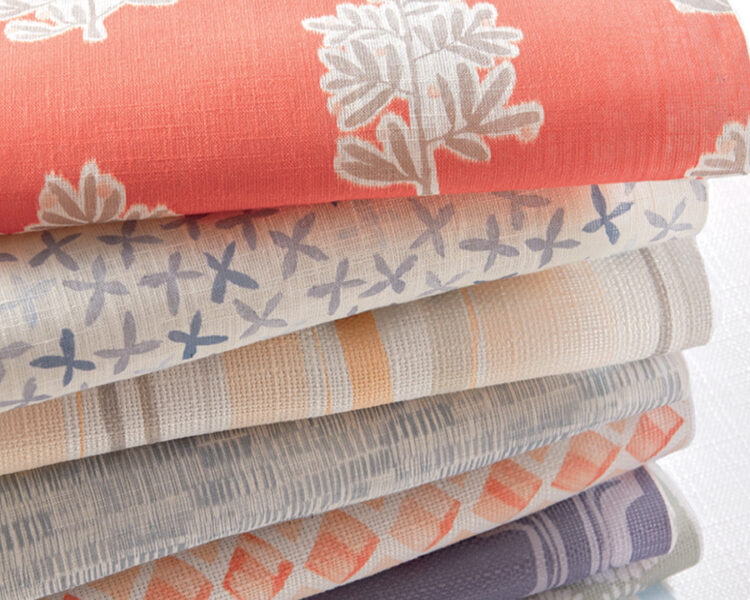 fabric stack for custom window treatments