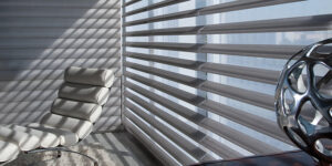 west facing dual shades in Fort myers FL home