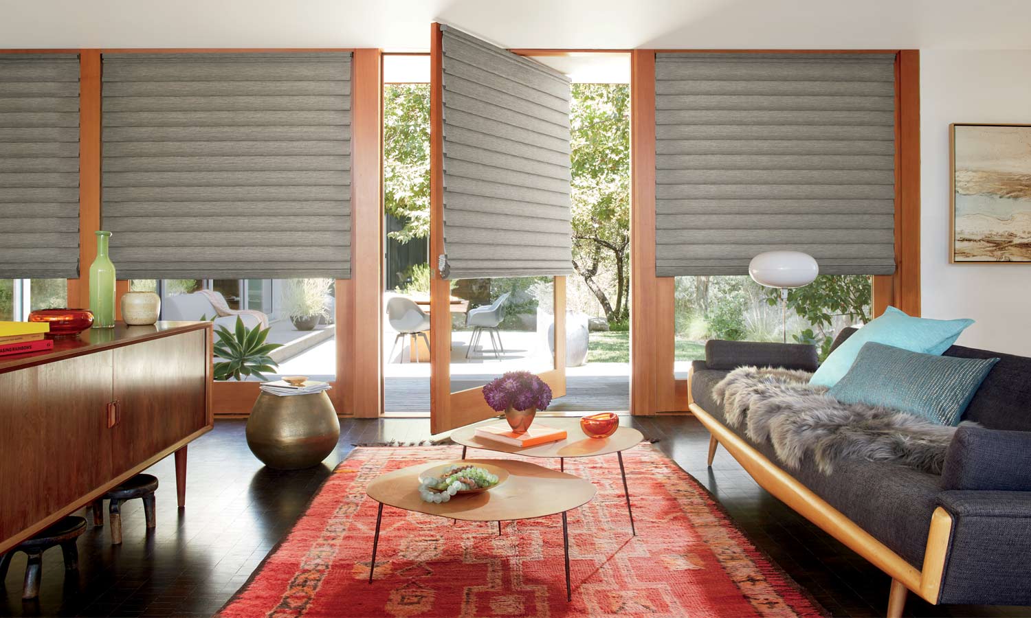 blinds in house