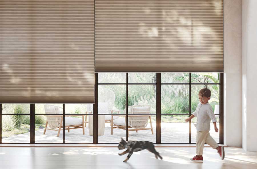 cordless window coverings for child and pet safety