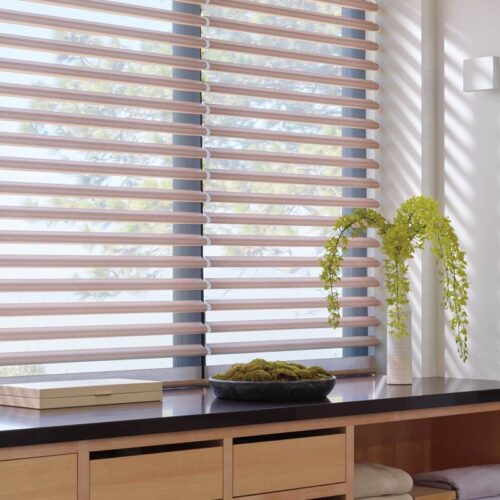 shades allow light in to help with springtime decorating in florida