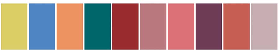 pantone color palette bold colors ft myers fl
