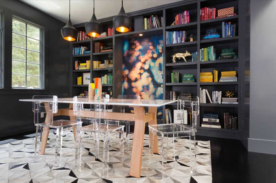 dining room modern pantone colored room ft myers fl