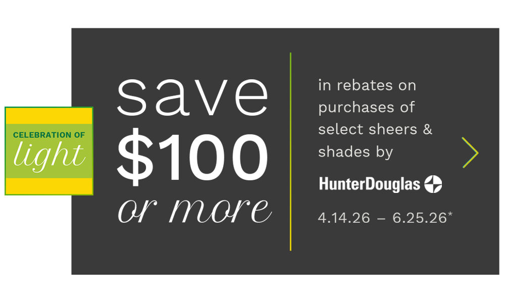 save with rebates on select shades