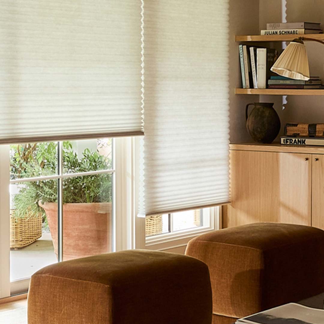 duette-honeycomb-shades-detail-living-room-brown-featured-product-hunter-douglas-at-home-blinds